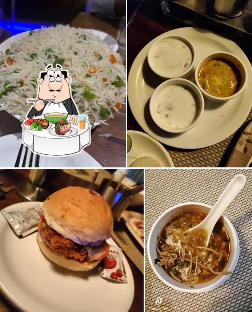 Hot and sour soup at Eaters Stop Restaurant 4th Town Seethammadara