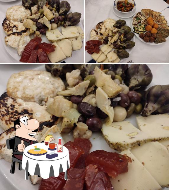 Piatto di formaggi al Trattoria Pepito