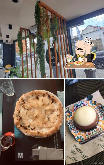 Guarda la foto che presenta la cibo e esterno di Portico95