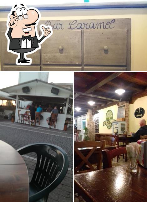 Gli interni di Antica Osteria Caramel