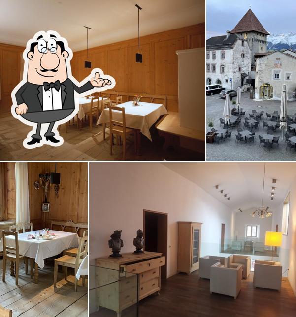 Gli interni di Albergo Albero Verde