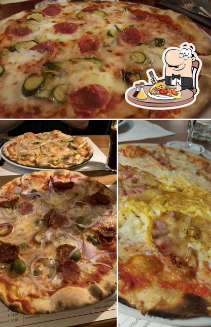 Scegli tra le svariate varianti di pizza