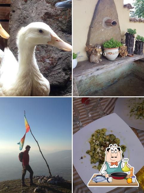 Agriturismo Locanda Marzi serve un menu per gli amanti del pesce