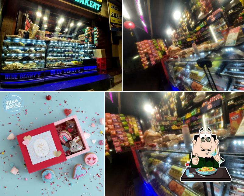 Food at BlueBerry Bakery