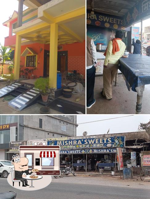 The exterior of Mishra Sweets