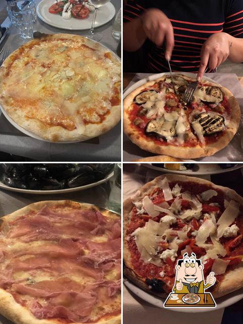 A Da Alvise, puoi ordinare una bella pizza