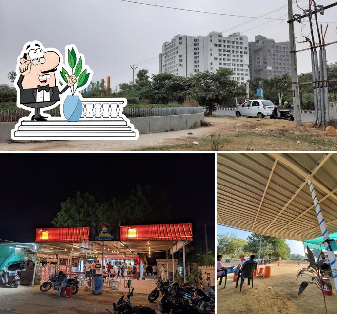 Enjoy the view outside CHACHA CHAUDHARY TEA AND SNACKS CORNER