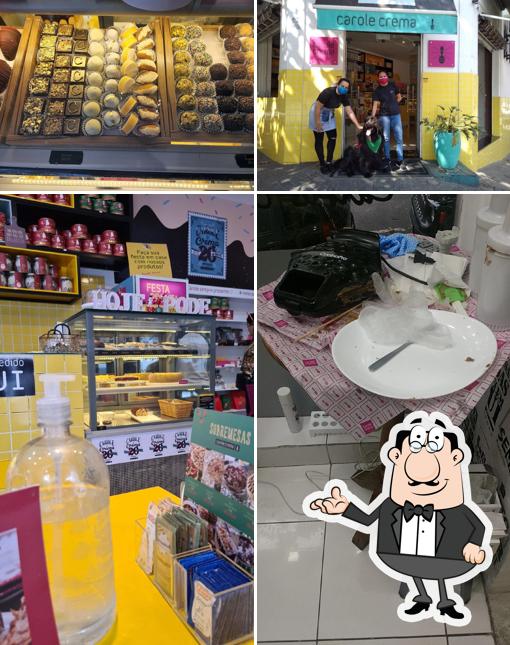 Veja imagens do interior do Carole Crema