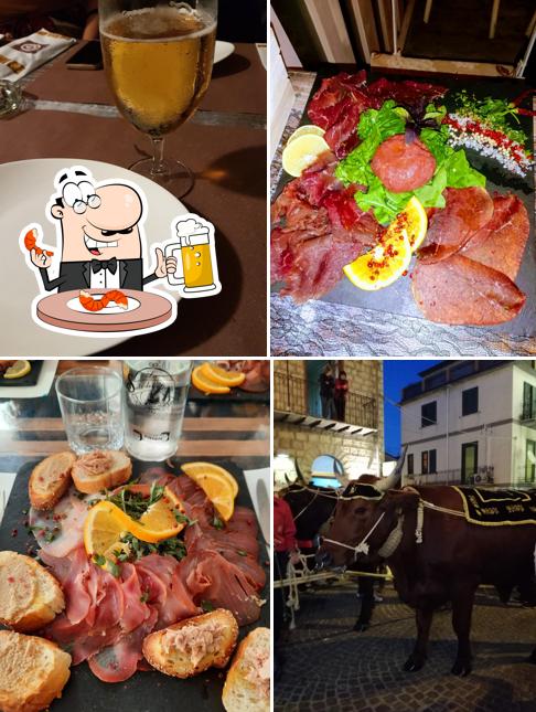 La Suite Del Gusto: Vineria, Braceria (The menu is also in English). Cantina di Salumi