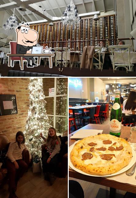 Gli interni di Lait Ristorante