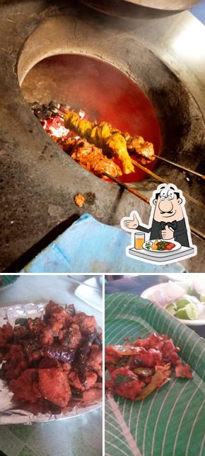 Meals at New Taj Dhaba Restaurant