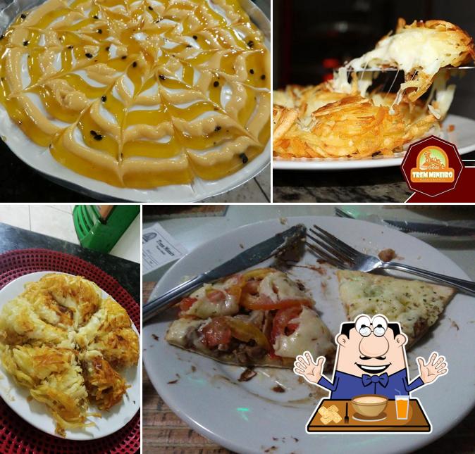 Platos en Pizzaria Trem Mineiro