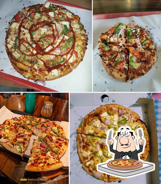 Try out pizza at Pizzeria Hut