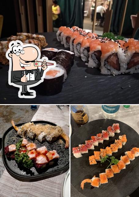 Ordina le diverse opzioni di sushi