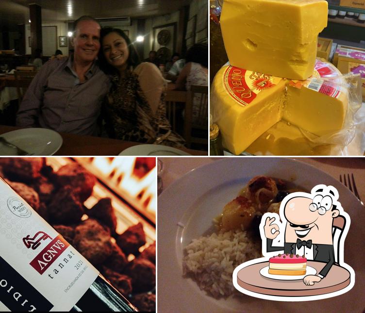 Bolo de queijo em Enoteca Decanter