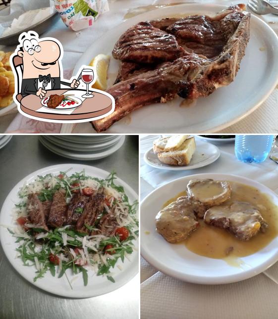 Ordina i un pasto a base di carne a Baccus Ristorante Pizzeria
