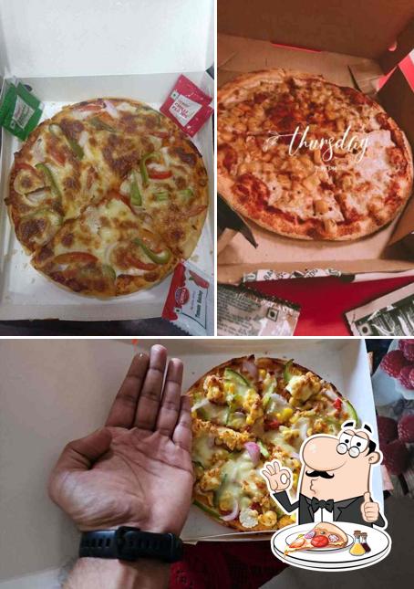 Get pizza at BB PIZZERIA