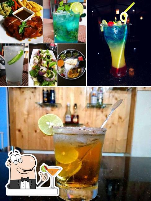 Order a drink from the menu