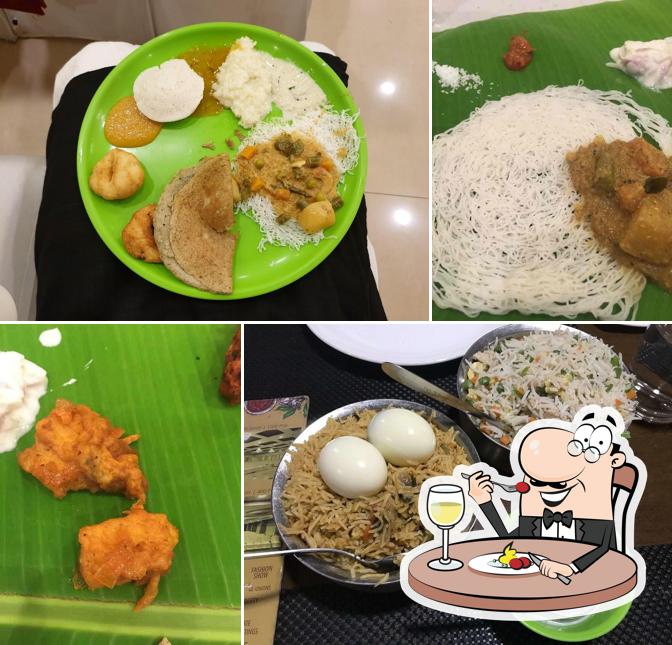 Food at Bhimaas Temple Tree Hotel