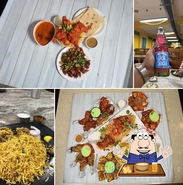 Food at Maharaja military hotel