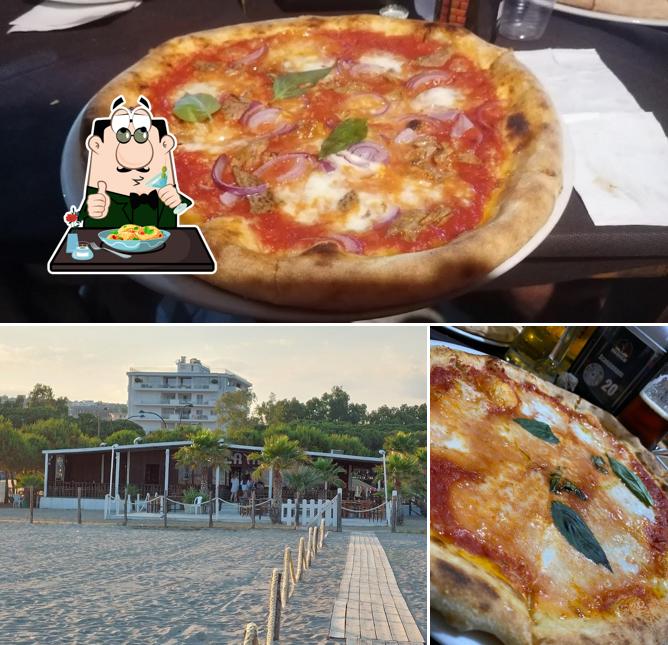 Ristorante Pizzeria Playa si caratterizza per la cibo e esterno