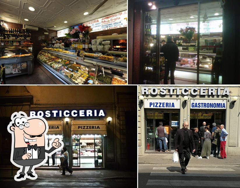 Gli interni di Rosticceria Giuliano