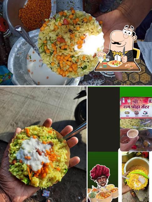 Food at Shri ram Tea & Poha Center