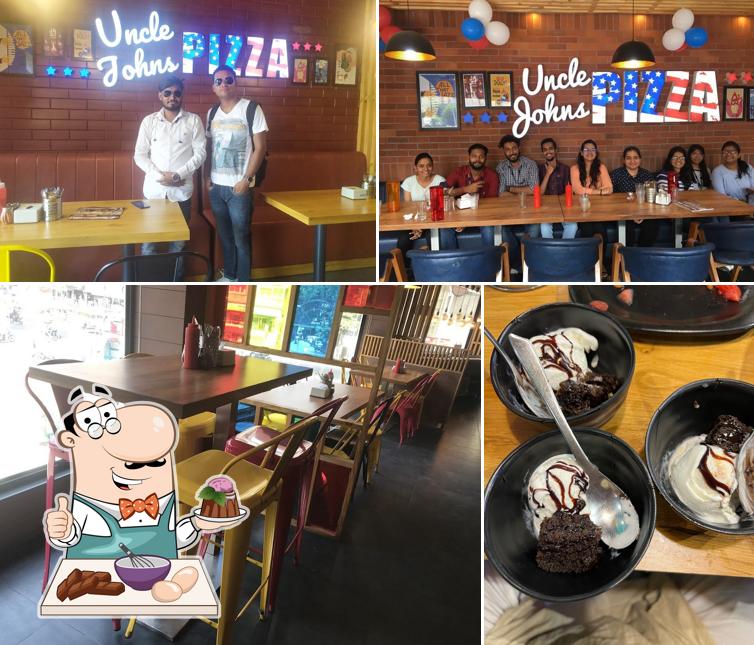 Uncle John's Pizza Kailashpur provides a number of sweet dishes