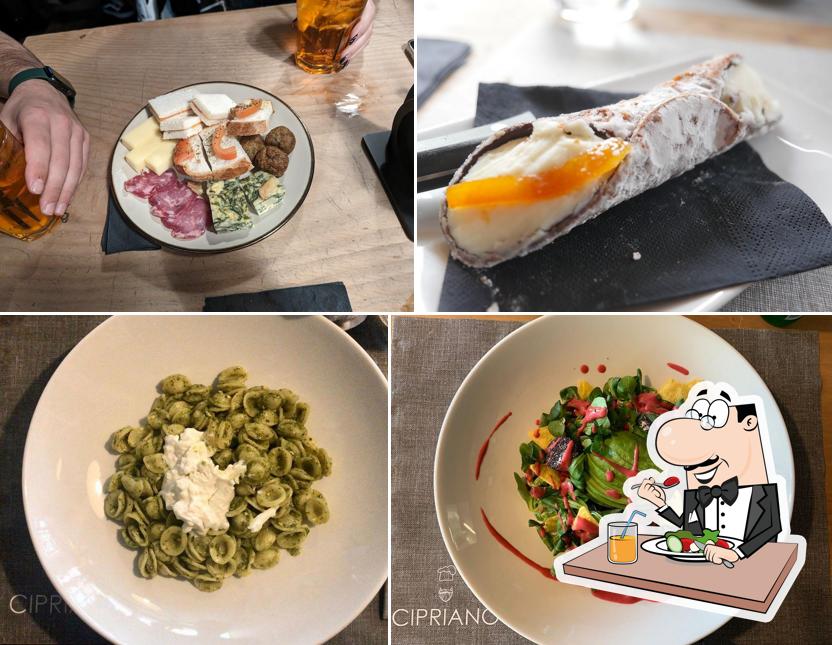 Cibo al Ristorante Cipriano