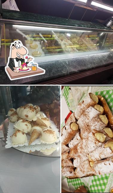 Dolceria Spartini serve un'ampia varietà di dolci