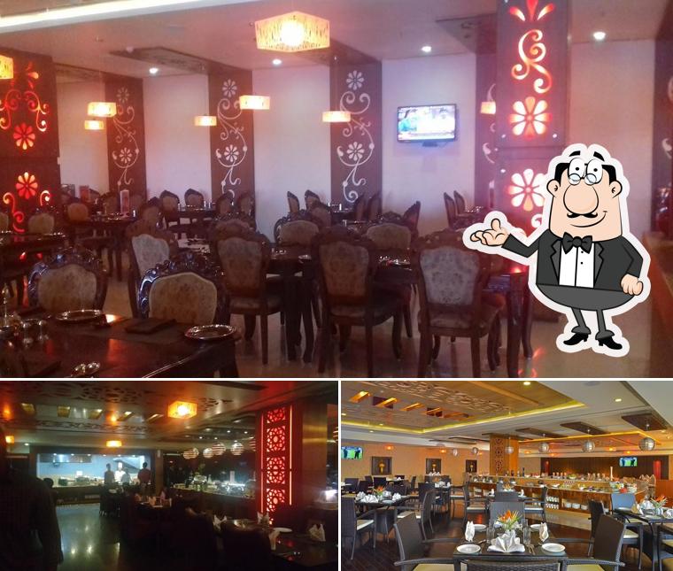 The interior of Zodiac Multicuisine Restaurant