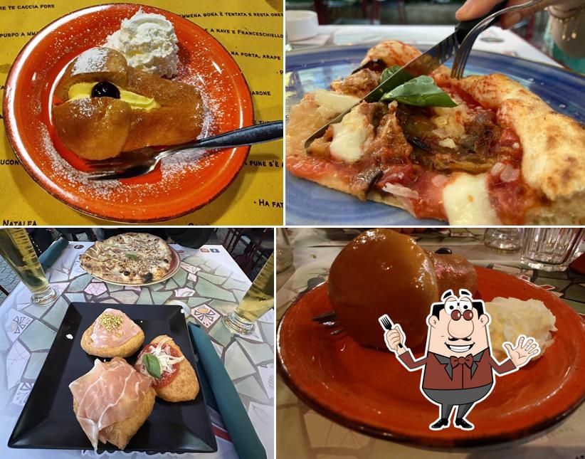 Cibo al Pizzeria Funiculì