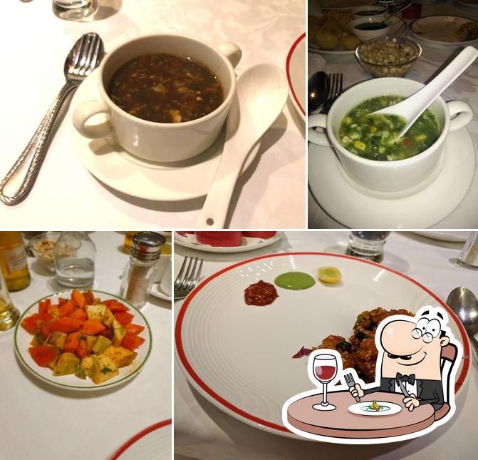 Food at Garden Court Restaurant