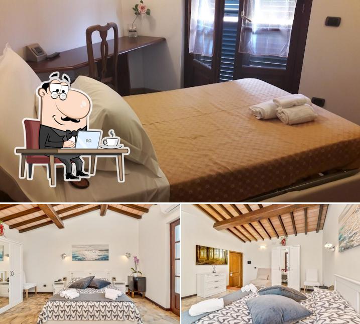 Gli interni di Hotel La Pietra