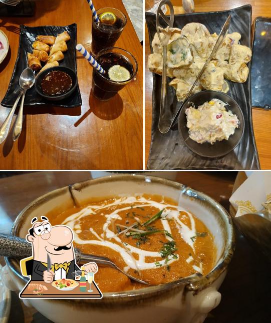 Food at Sandoz Restaurant - Lajpat Nagar