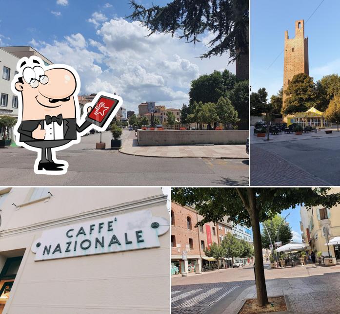 Gli esterni di Caffè Nazionale