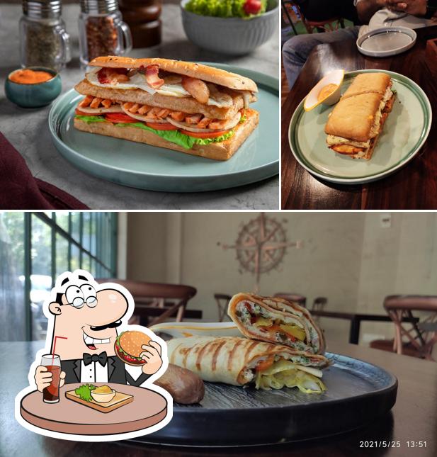 Café Compass’s burgers will cater to satisfy different tastes