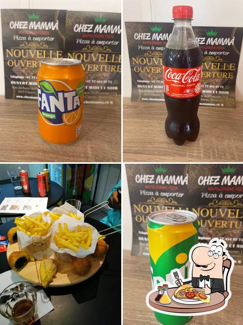 A Chez Mammà, puoi provare una bella pizza