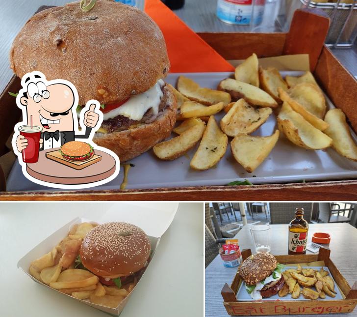 Eat Burger serve un'ampia gamma di opzioni per gli amanti dell'hamburger