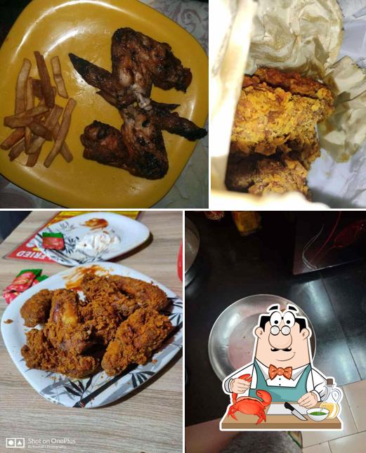 Try out seafood at Burger N Fried