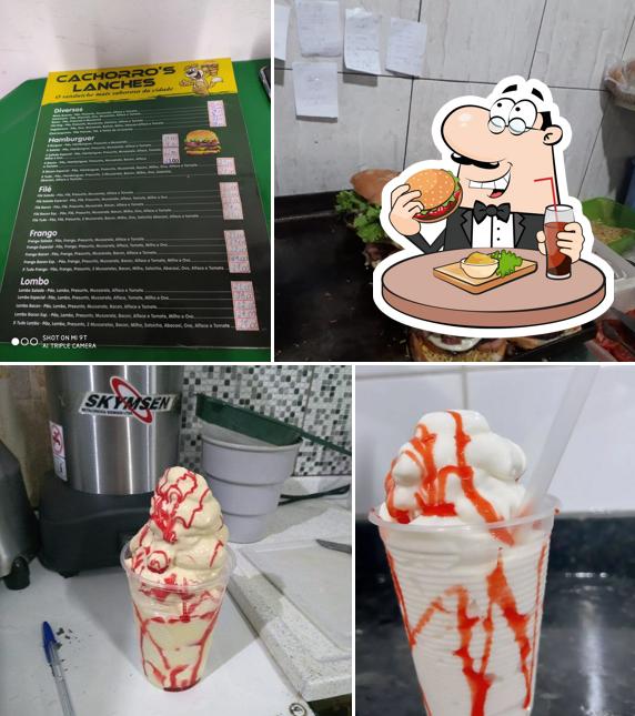 Hambúrguer em Cachorro Lanches