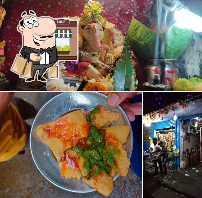 The exterior of Om Sai Nasta Ghar and Tea Stall