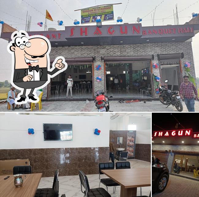 Shagun restaurant & banquet hall is distinguished by exterior and interior