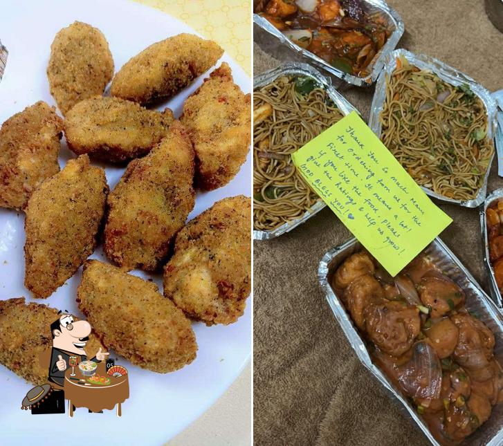 Food at The Cafe Ecstasy