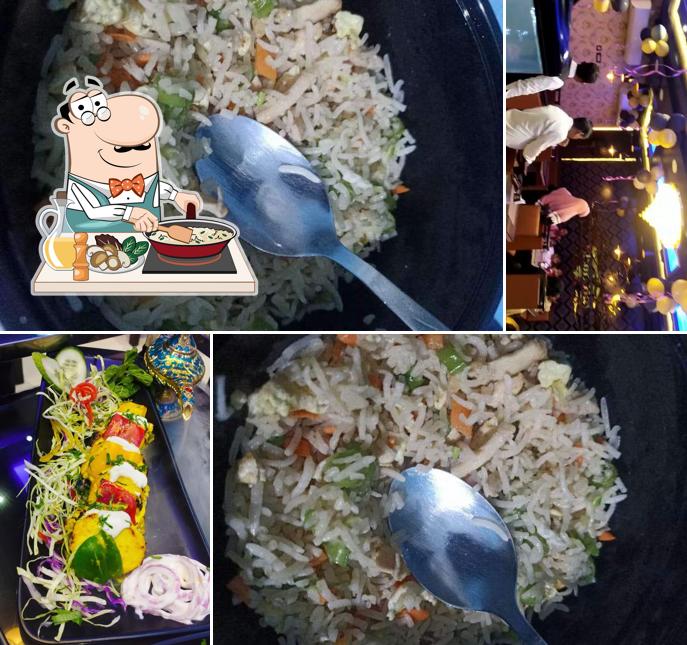 Fried rice at The Hilton Bawarchi