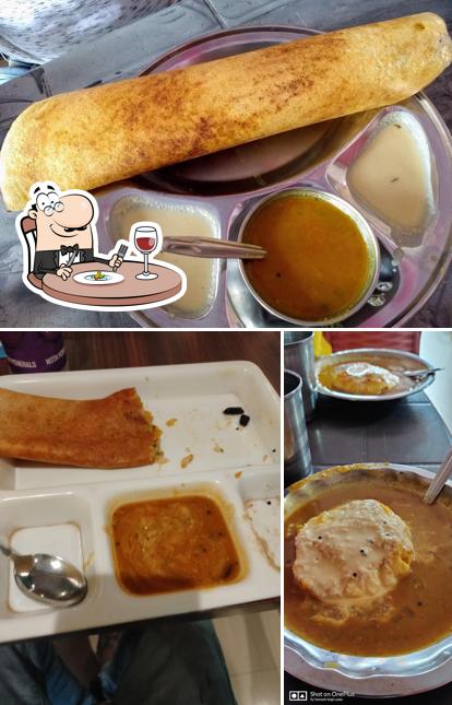 Meals at South Indian Restaurant