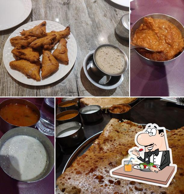 Food at Udupi Krishna Restaurant Food at Udupi Krishna Restaurant