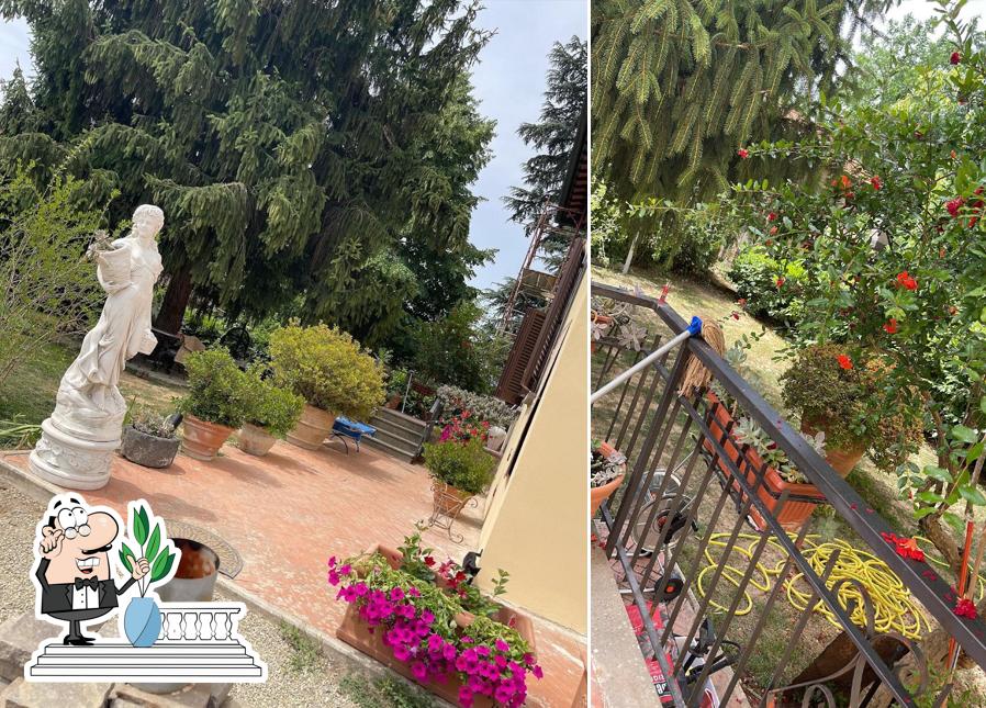 Gli esterni di Villa Maria