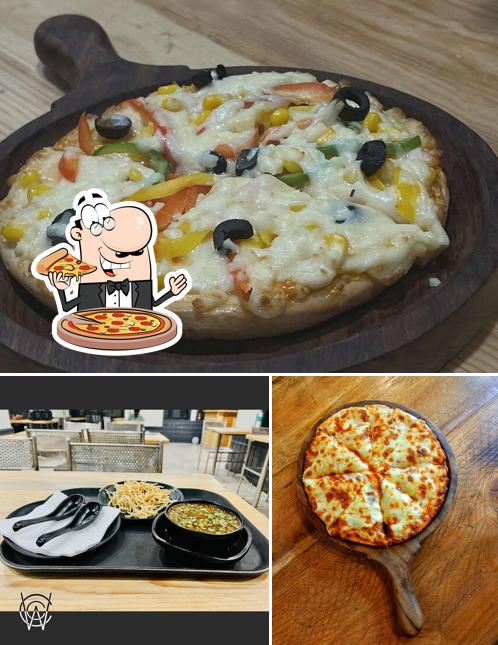 Order different kinds of pizza