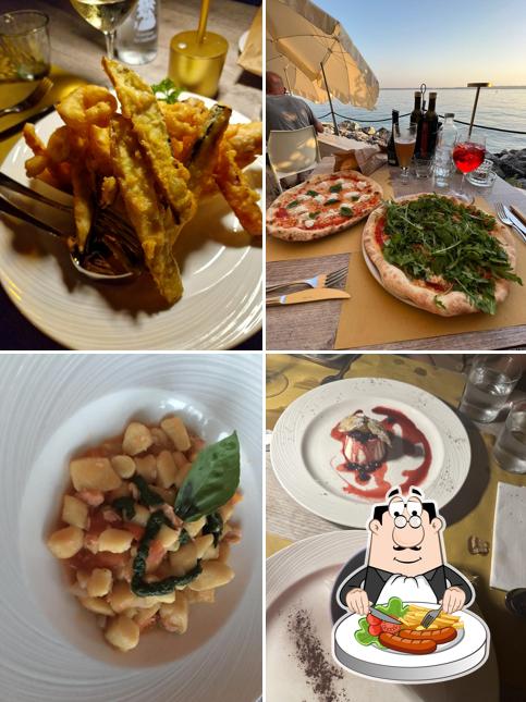 Cibo al L'Arcimboldo Ristorante con Pizza Centro Storico Giardino e Terrazza a Lago